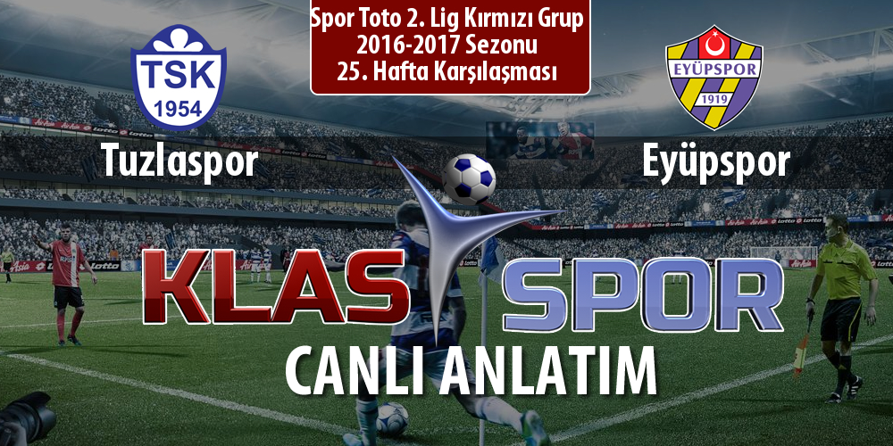 Tuzlaspor - Eyüpspor maç kadroları belli oldu...