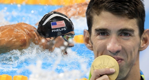 Phelps'ten 22. altın madalya