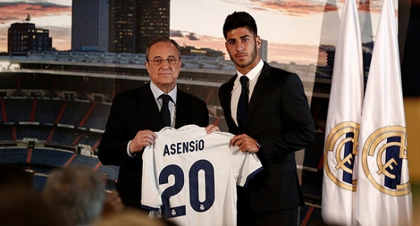 Real Madrid, Marco Asensio'yu tanıttı