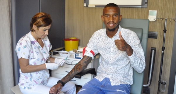 Talisca sağlık kontrolünden geçti