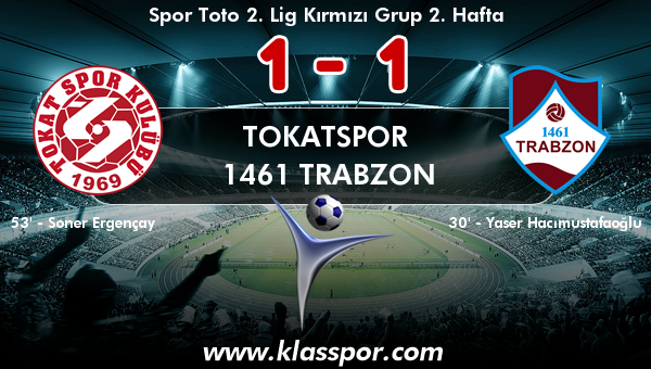 Tokatspor 1 - 1461 Trabzon 1