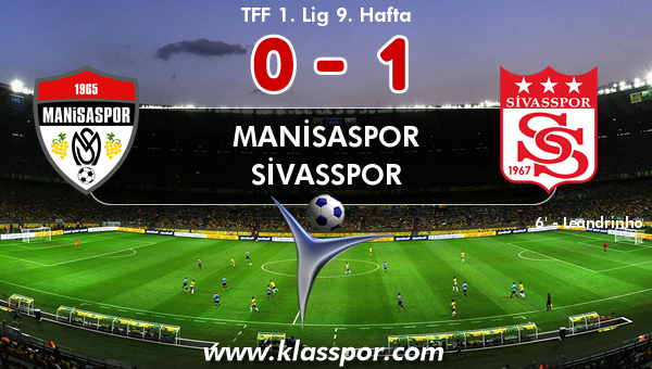 Manisaspor 0 - Sivasspor 1