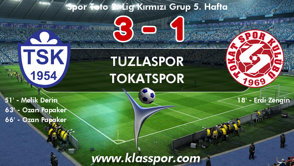 Tuzlaspor 3 - Tokatspor 1