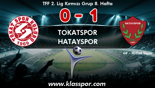 Tokatspor 0 - Hatayspor 1