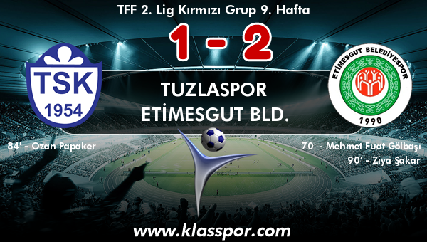 Tuzlaspor 1 - Etimesgut Bld. 2