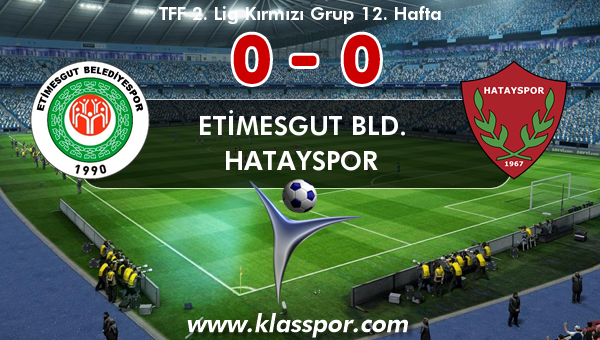 Etimesgut Bld. 0 - Hatayspor 0