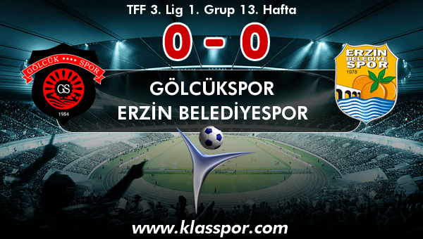 Gölcükspor 0 - Erzin Belediyespor 0