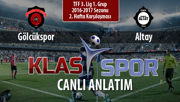 Gölcükspor - Altay maç kadroları belli oldu...