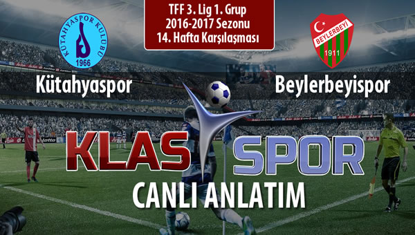 Kütahyaspor - Beylerbeyispor maç kadroları belli oldu...