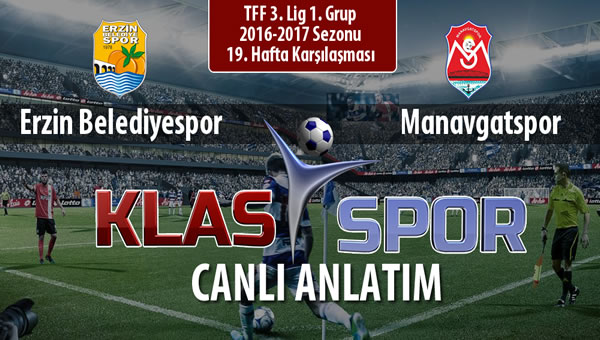 Erzin Belediyespor - Manavgatspor maç kadroları belli oldu...