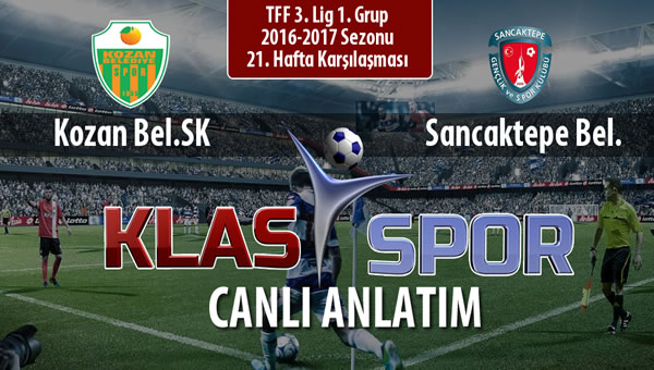 İşte Kozan Bel.SK - Sancaktepe Bel. maçında ilk 11'ler