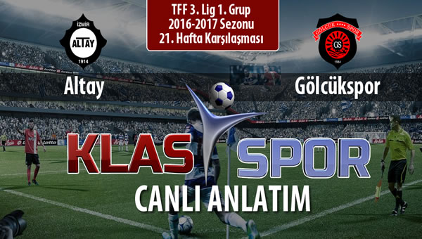 Altay - Gölcükspor maç kadroları belli oldu...