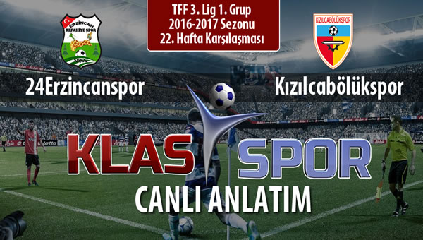 Anagold 24Erzincanspor - Kızılcabölükspor sahaya hangi kadro ile çıkıyor?