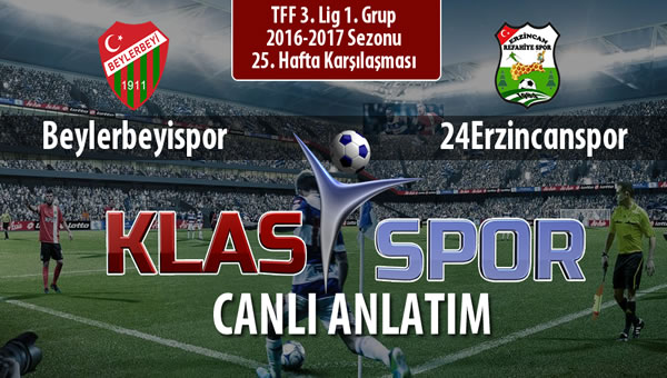 Beylerbeyispor - Anagold 24Erzincanspor maç kadroları belli oldu...