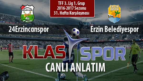 Anagold 24Erzincanspor - Erzin Belediyespor maç kadroları belli oldu...