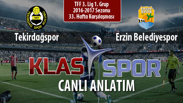 İşte Tekirdağspor - Erzin Belediyespor maçında ilk 11'ler