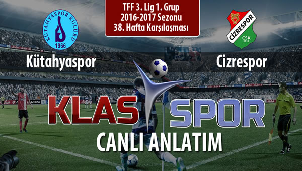 İşte Kütahyaspor - Cizrespor maçında ilk 11'ler