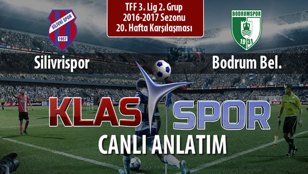 Silivrispor - Bodrum Bel. sahaya hangi kadro ile çıkıyor?