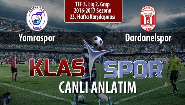 Yomraspor - Dardanelspor sahaya hangi kadro ile çıkıyor?