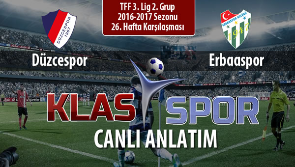 İşte Düzcespor - Erbaaspor maçında ilk 11'ler