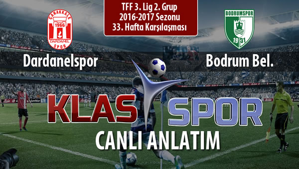 Dardanelspor - Bodrum Bel. sahaya hangi kadro ile çıkıyor?