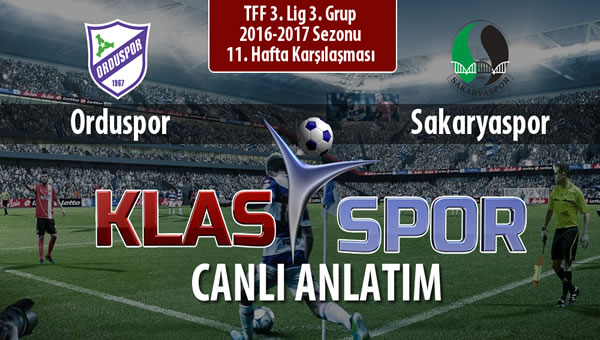 Orduspor - Sakaryaspor sahaya hangi kadro ile çıkıyor?