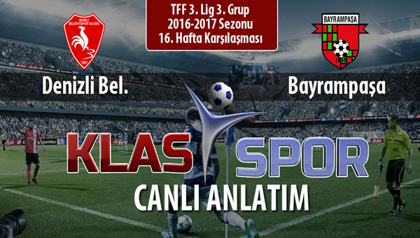 Denizli Bel. - Bayrampaşa maç kadroları belli oldu...