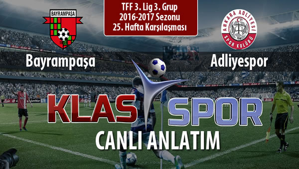 İşte Bayrampaşa - Adliyespor maçında ilk 11'ler