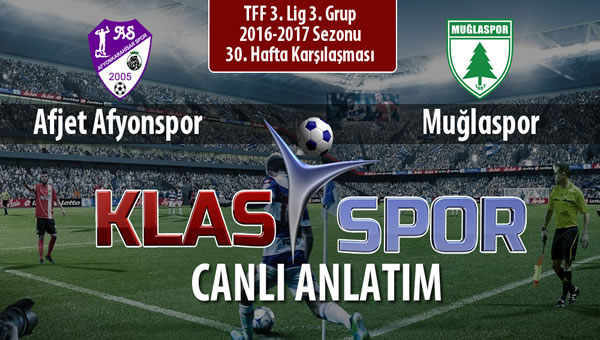 İşte Afjet Afyonspor  - Muğlaspor maçında ilk 11'ler