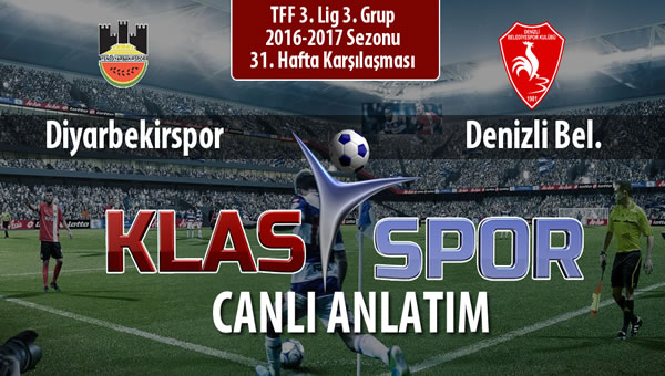 İşte Diyarbekirspor - Denizli Bel. maçında ilk 11'ler