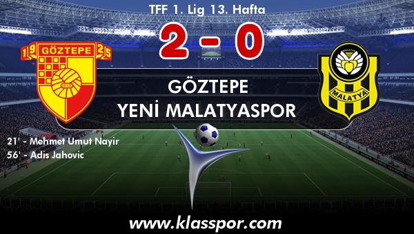 Göztepe 2 - Yeni Malatyaspor 0