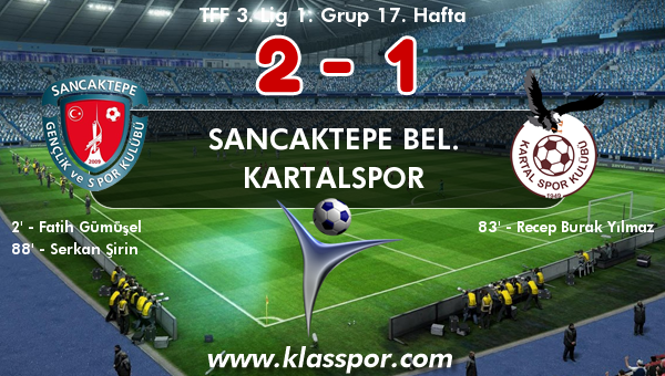 Sancaktepe Bel. 2 - Kartalspor 1