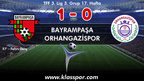 Bayrampaşa 1 - Orhangazispor 0