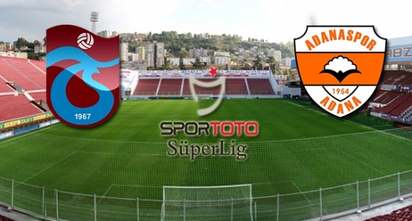 Trabzonspor'un konuğu Adanaspor