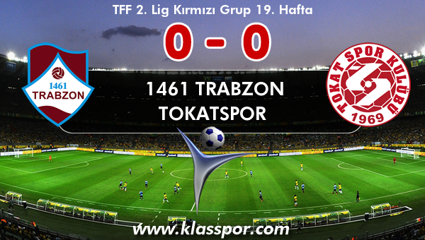 1461 Trabzon 0 - Tokatspor 0