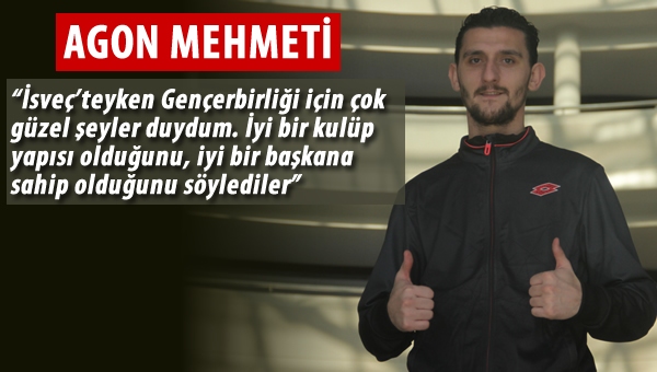 Agon Mehmeti: "Gençlerbirliği'nde güzel işlere imza atacağım"
