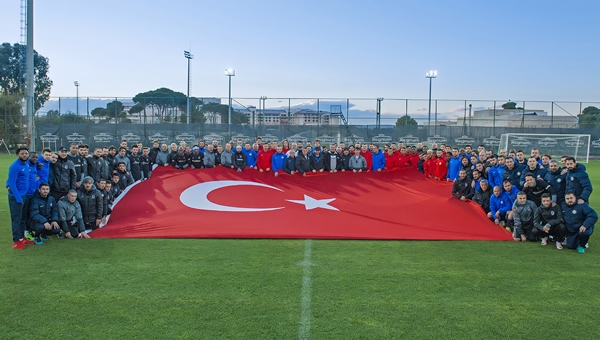 Teröre karşı tek yürek oldular