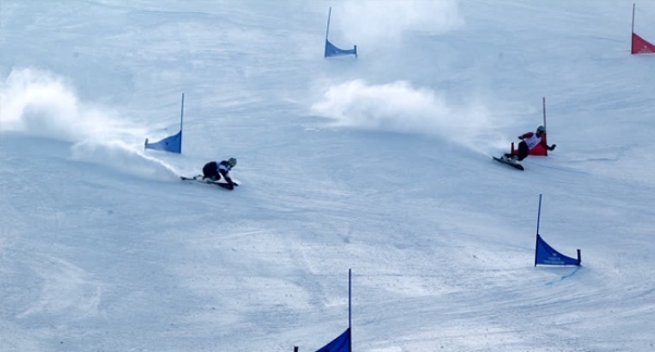 Uluslararası Snowboard Büyük Slalom Yarışları tamamlandı