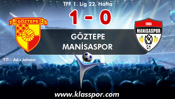 Göztepe 1 - Manisaspor 0