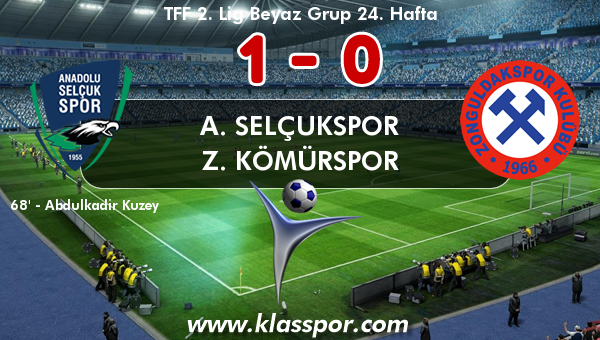 A. Selçukspor 1 - Z. Kömürspor 0