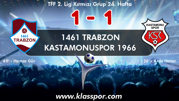 1461 Trabzon 1 - Kastamonuspor 1966 1