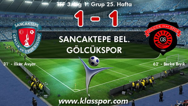 Sancaktepe Bel. 1 - Gölcükspor 1