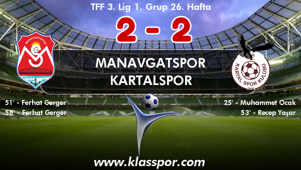 Manavgatspor 2 - Kartalspor 2