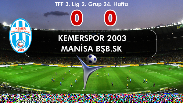 Kemerspor 2003 0 - Manisa BŞB.SK 0