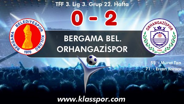 Bergama Bel. 0 - Orhangazispor 2