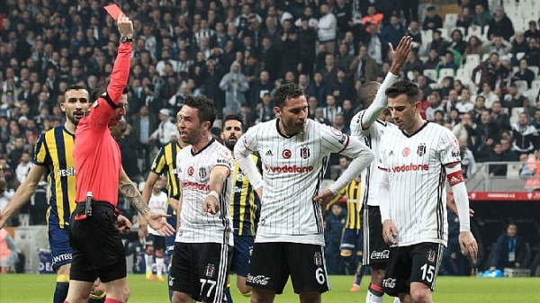 Beşiktaş 4. kez kızardı!
