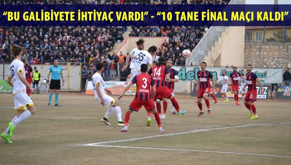 Niğde Belediyespor - Ankaragücü maç sonu