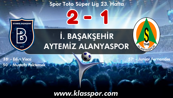 İ. Başakşehir 2 - Aytemiz Alanyaspor 1