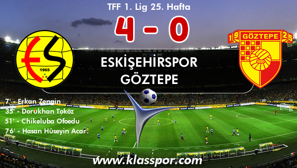 Eskişehirspor 4 - Göztepe 0