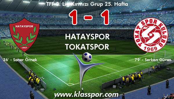 Hatayspor 1 - Tokatspor 1